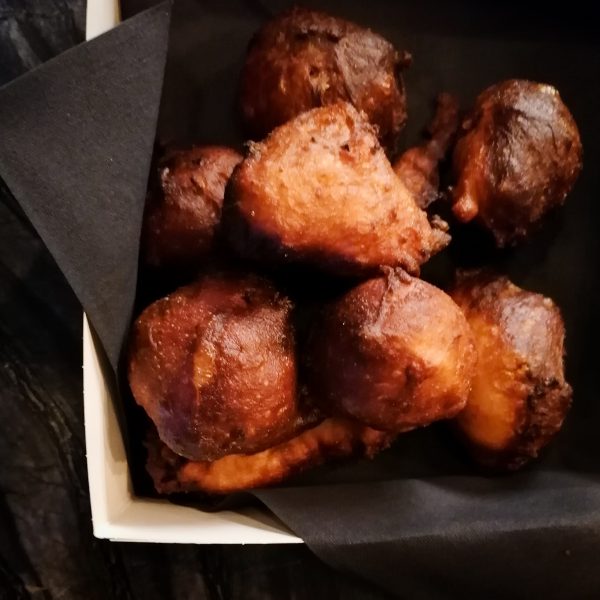 Rozijnen-appel oliebollen