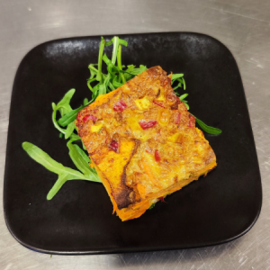 Spaanse groente tortilla